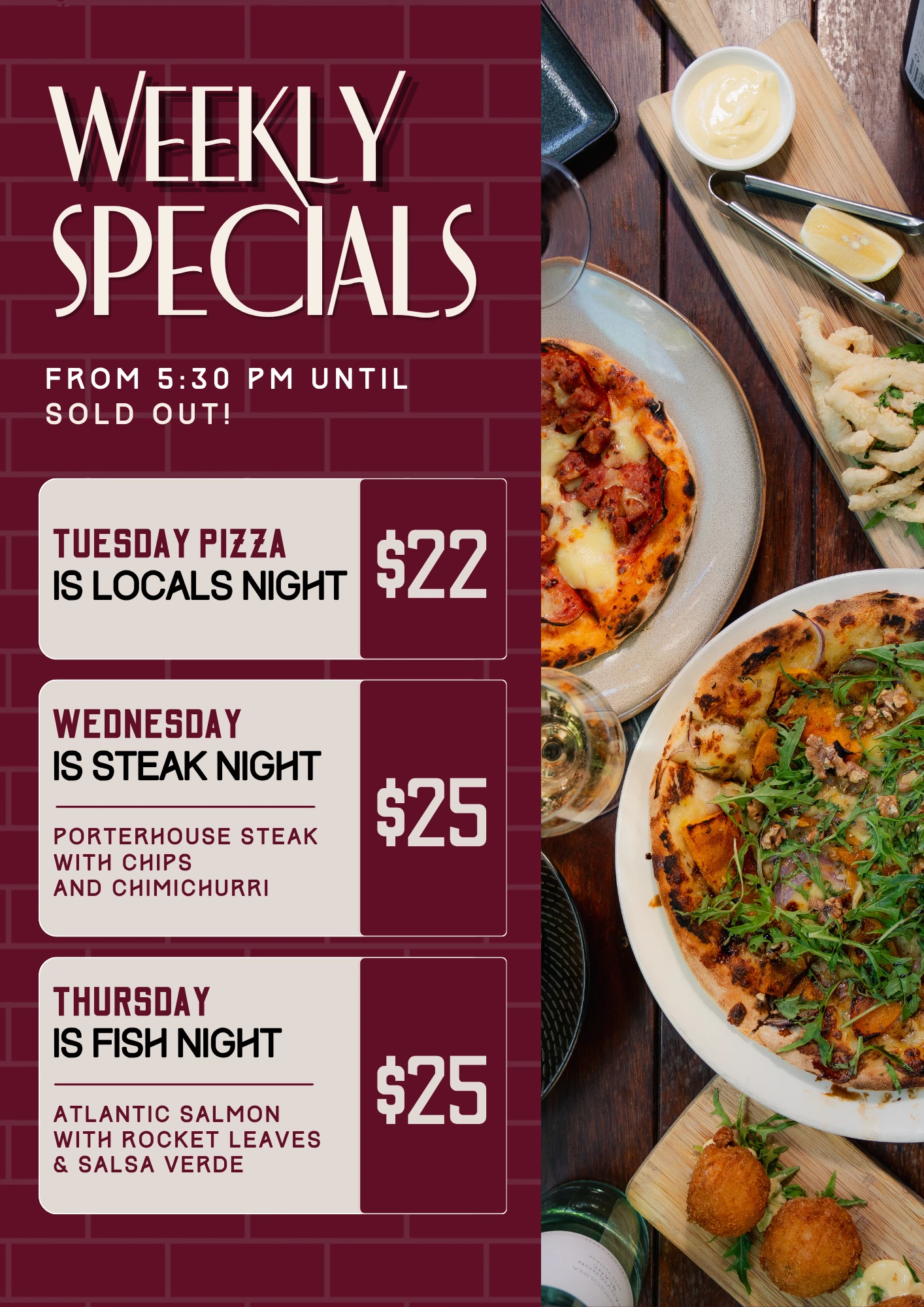 Jimmy's weekly specials (12)